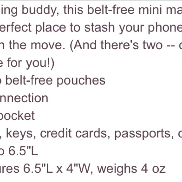 Buddy Pouch On the Go Phone Belt Pouch-Set of 2 - Picture 6 of 9